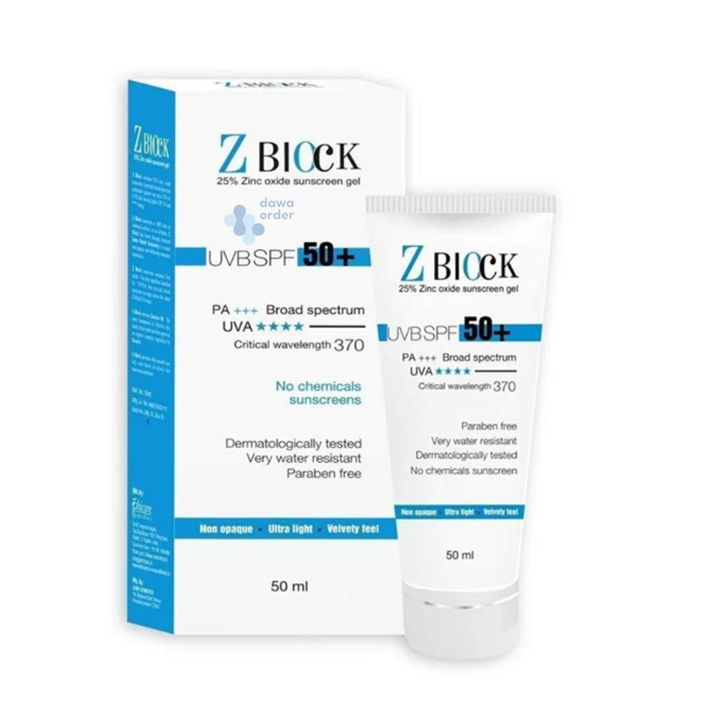 Z Block Sunscreen Spf 50+50 Ml