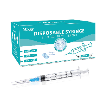 3Ml Disposable Syringe With Needle
