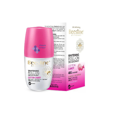 Beesline Whitening Roll On Deodorant Cotton Candy (50Ml)