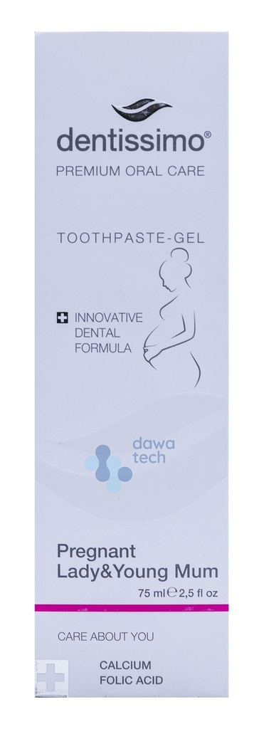 Dentissimo Pregnant Lady & Young Mum Toothpaste-Gel 75 Ml