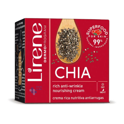 Lirene Dermoprogram Chia Anti-Wrinkle Nourishing Cream 50 Ml