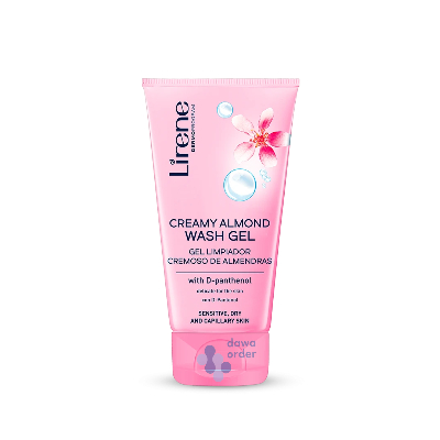 Lirene Dermoprogram Creamy Almond Wash Gel With D - Panthenol 150 Ml