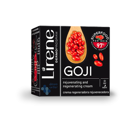 Lirene Dermoprogram Goji Rejuvenating And Regenerating Cream 50 Ml
