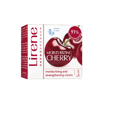 Lirene Dermoprogram Moisturizing Cherry Cream 50 Ml