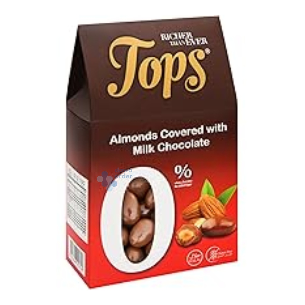 Tops Dragee Chocolate Almond