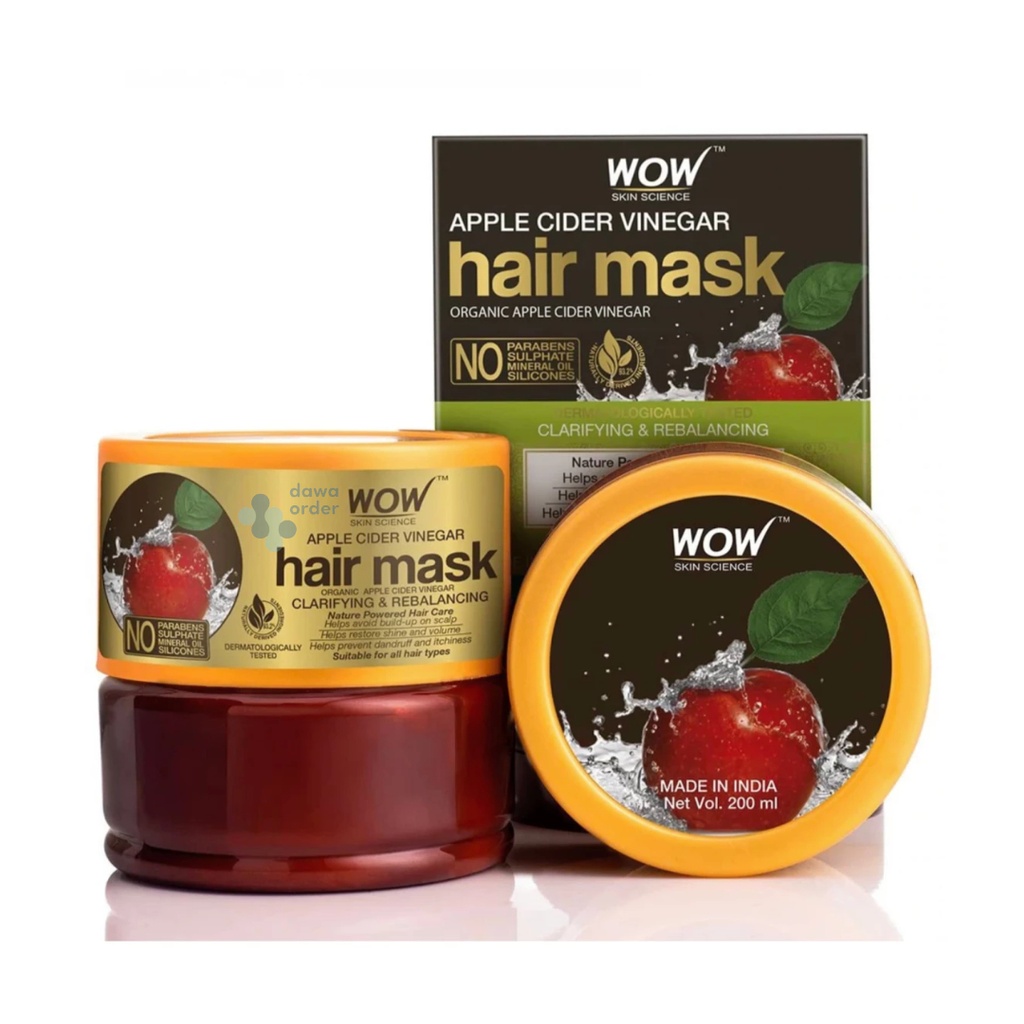 Wow Apple Cider Vinegar Hair Mask 200 Ml