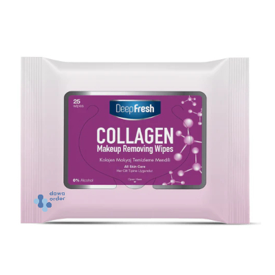 Deep Fresh Collagen Makeup Wipes