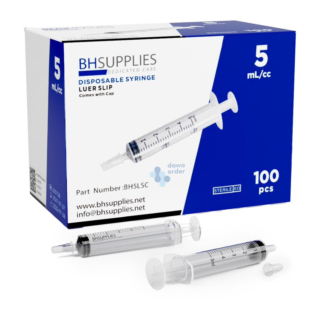 Sterile Syringe 5Ml