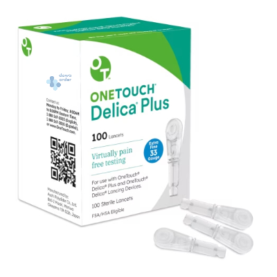 One Touch Delica Plus Lancets