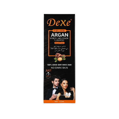 Argan Speedy Hair Color Shampoo Brown