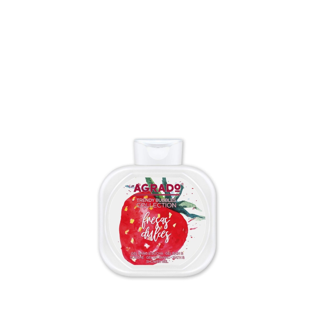 AGRADO SHOWER GEL STRAWBERRY 750ML