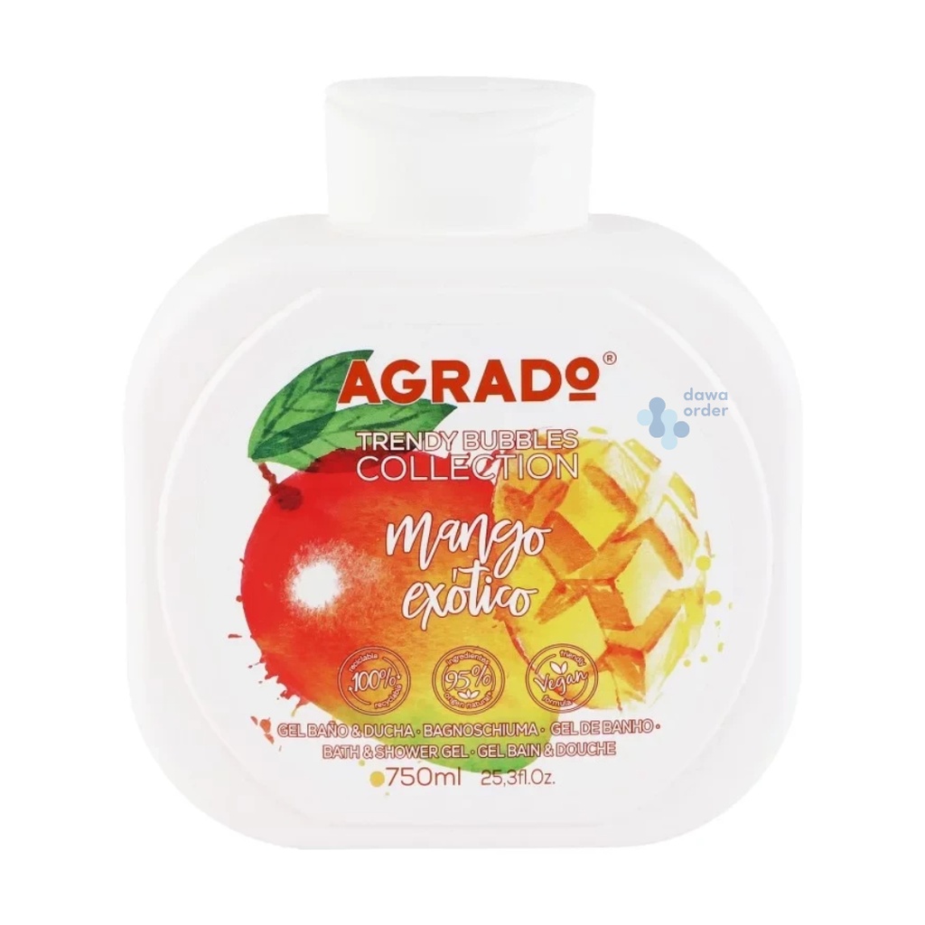 AGRADO SHOWER GEL MANGO 750ML