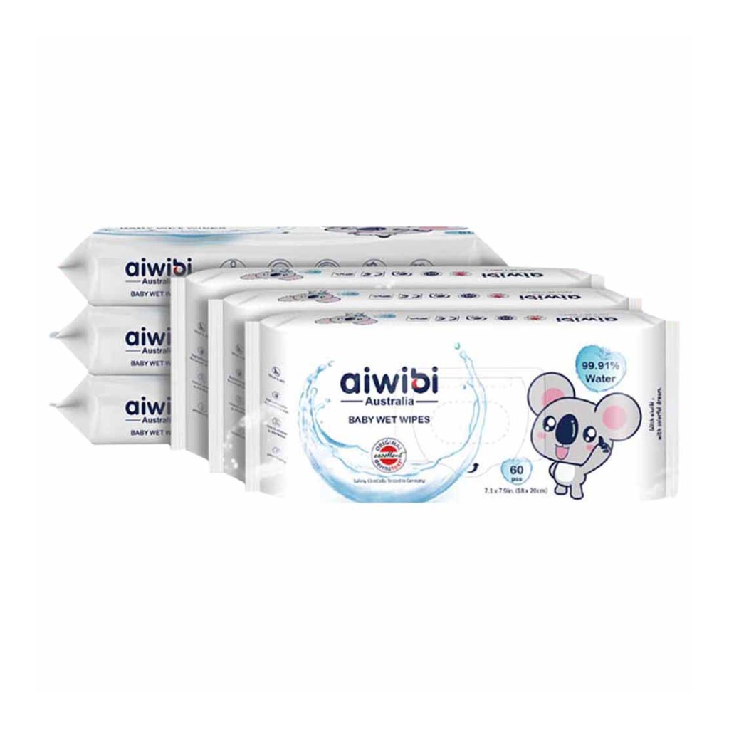 AIWIBI WET WIPES PACK OFF 4