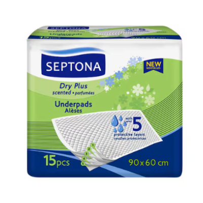 Septona Dry Plus Underpads 15Pcs
