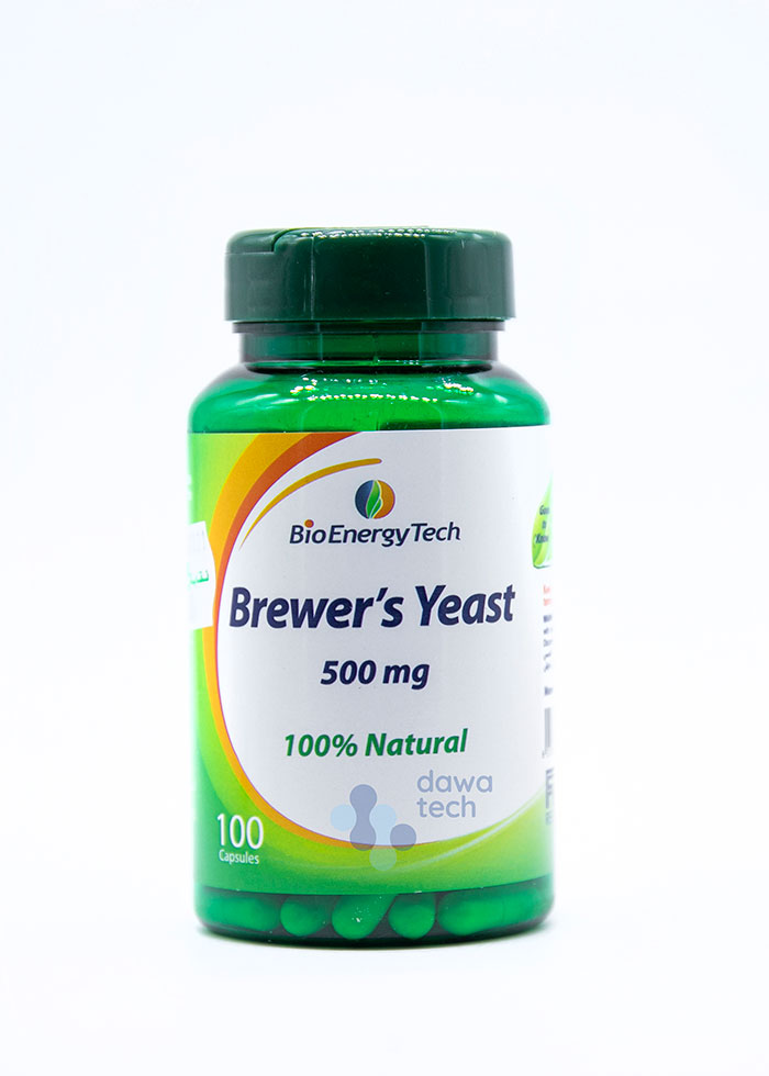BIO ENERGY BREWER'S YEAST (500 mg) (100 CAPSULES)