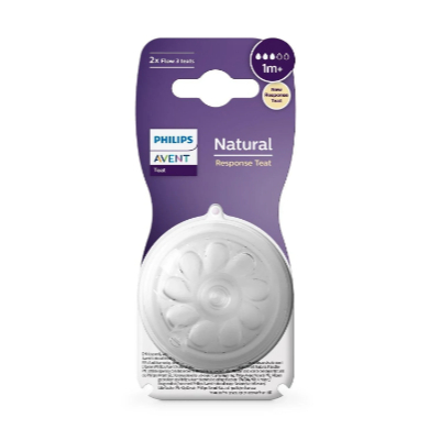 Avent Natural Teats (1 M+) (2 Pcs)