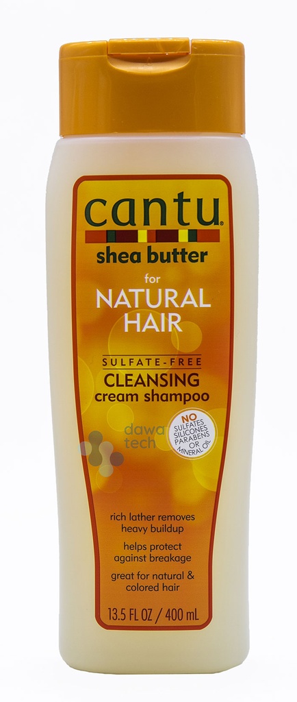 CANTU SHEA BUTTER CLEANSING CREAM SHAMPOO (400ml)