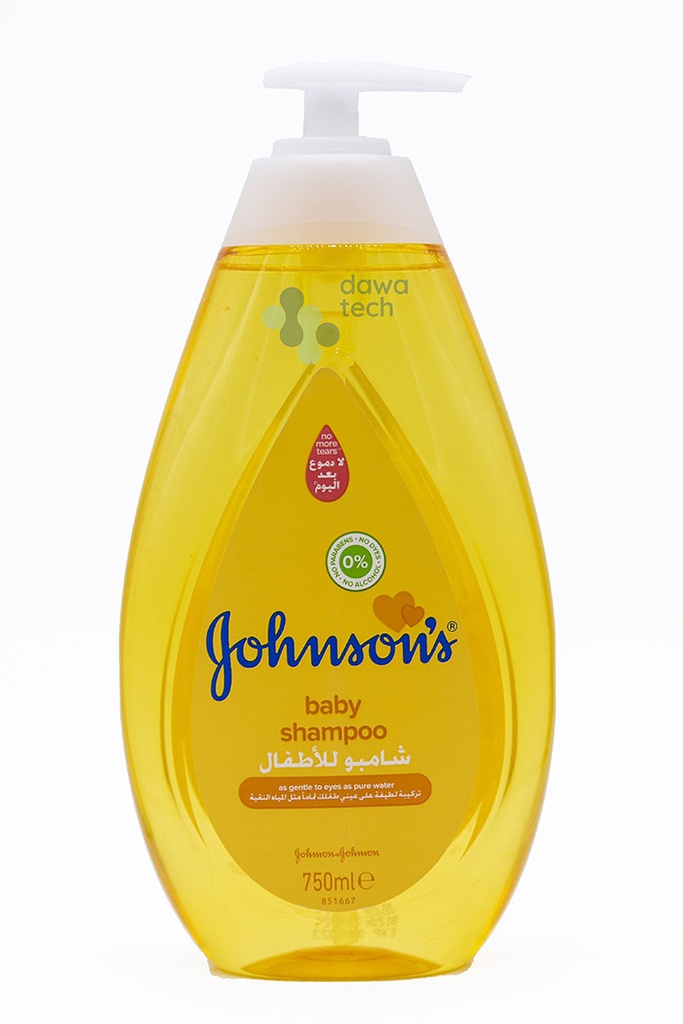 JOHNSONS BABY SHAMPOO 750ML