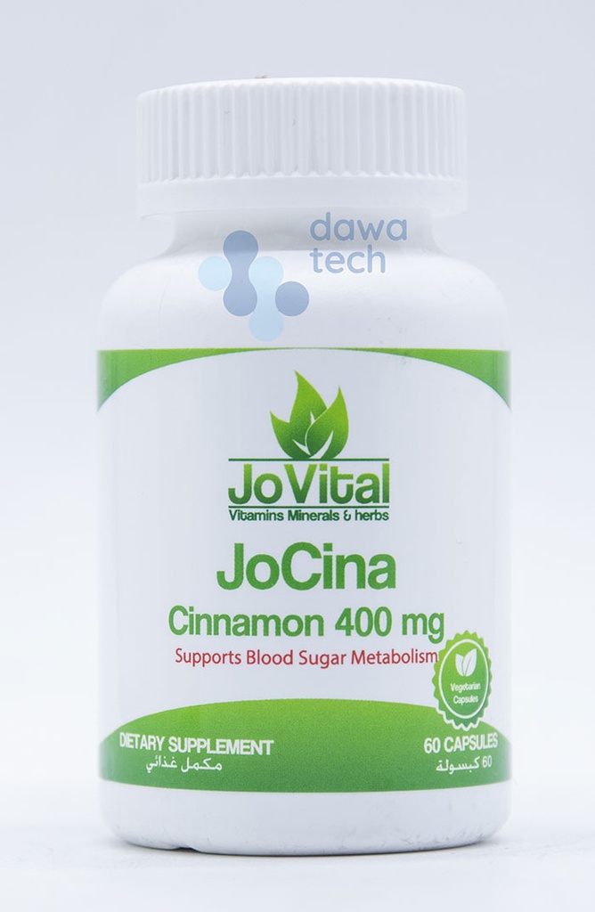 JOVITAL JOCINA CINNAMON 400MG 60 CAP