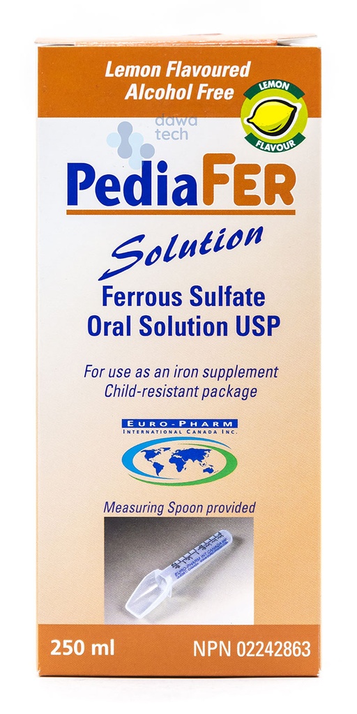 PEDIA FER SOLUTION 250ML