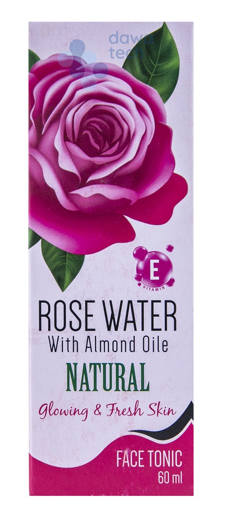 ROSE WATER WITH VITAMIN E 60ML
