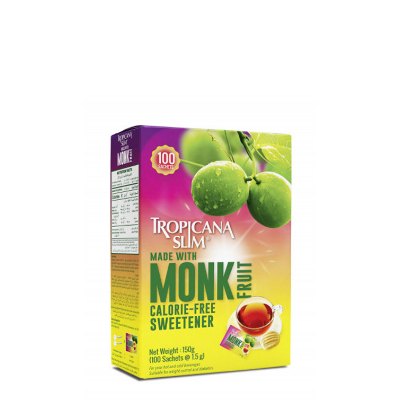 Tropicana Monk Fruit With Chromium 100Sach