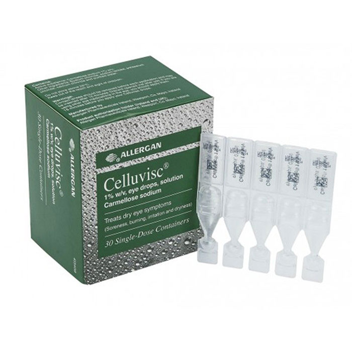 Celluvisc Eye Drops 1% 30 Single Doses