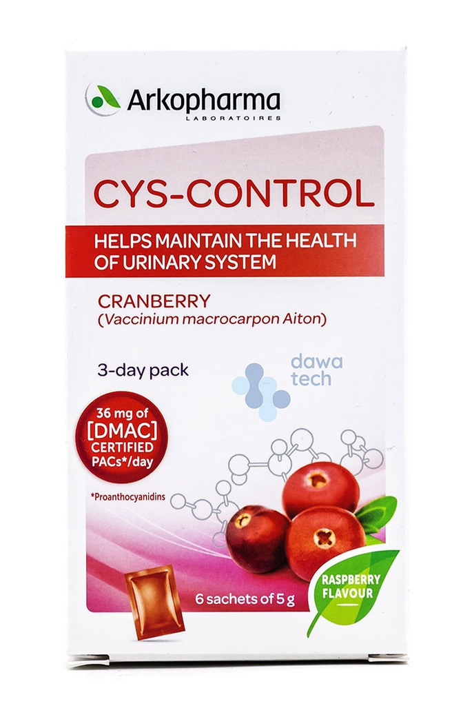 CYS-CONTROL (18 mg) (6 SACHETS)