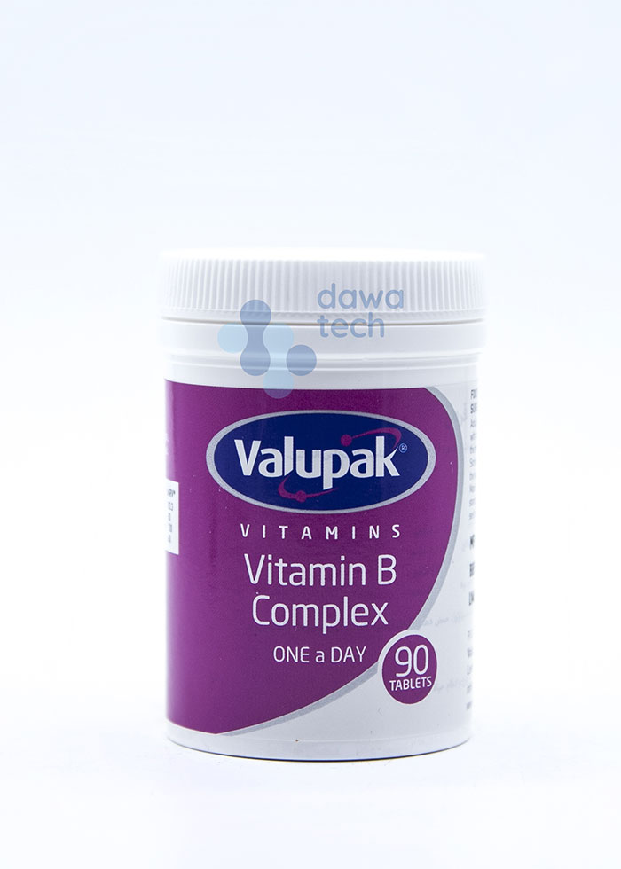 VALUPACK VITAMIN B COMPLEX (90 TABLETS)