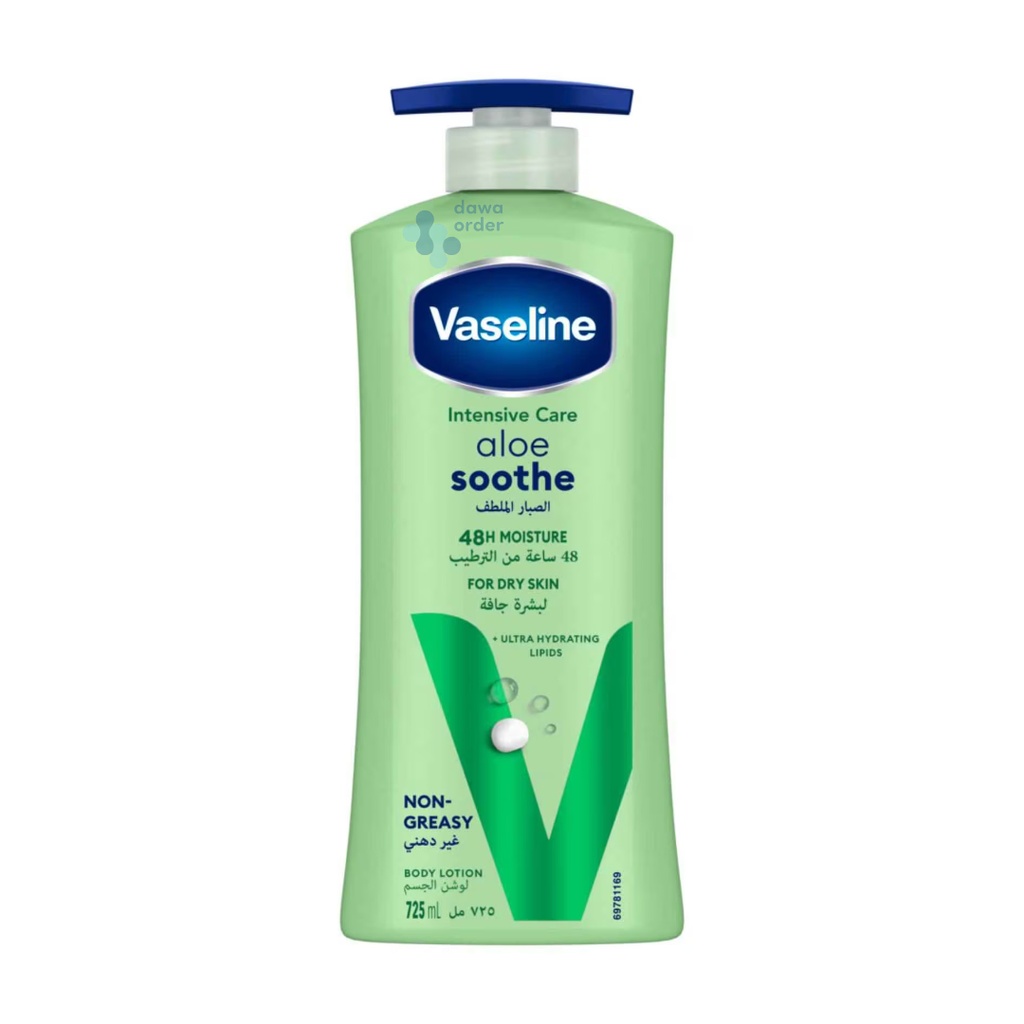 Vaseline Intensive Care Aloe Soothe Body Lotion (725 Ml)