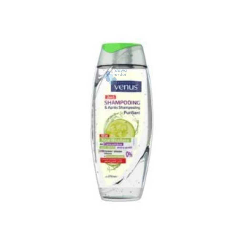 Venus Shampoo & Conditioner 2 In 1 ( With Cucumber) (270 Ml)