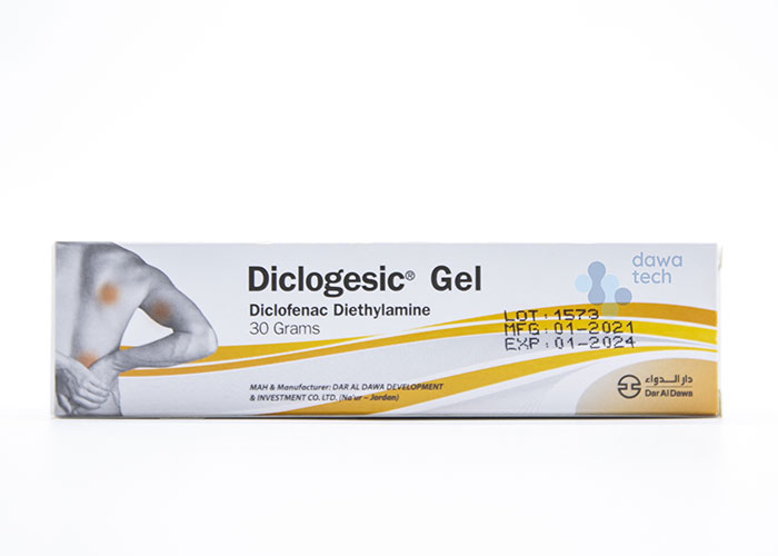 Diclogesic1% Gel (Emulgel)30g