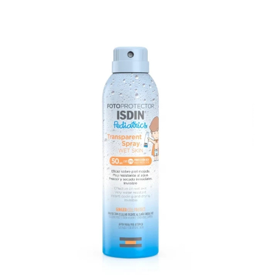 ISDIN FOTOPROTECTOR PEDIATRICS TRANSPARENT SPRAY WET SKIN 50SPF (250 ml)