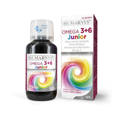 Marnys Omega 3+6 Junior Syrup (125 Ml)