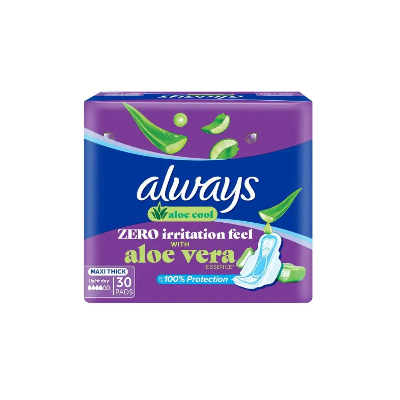always aloe vera 48 pds  maxi thick