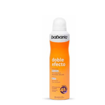 BABARIA DOBLE EFECTO DEODORANT SILKY SKIN (200 ml)
