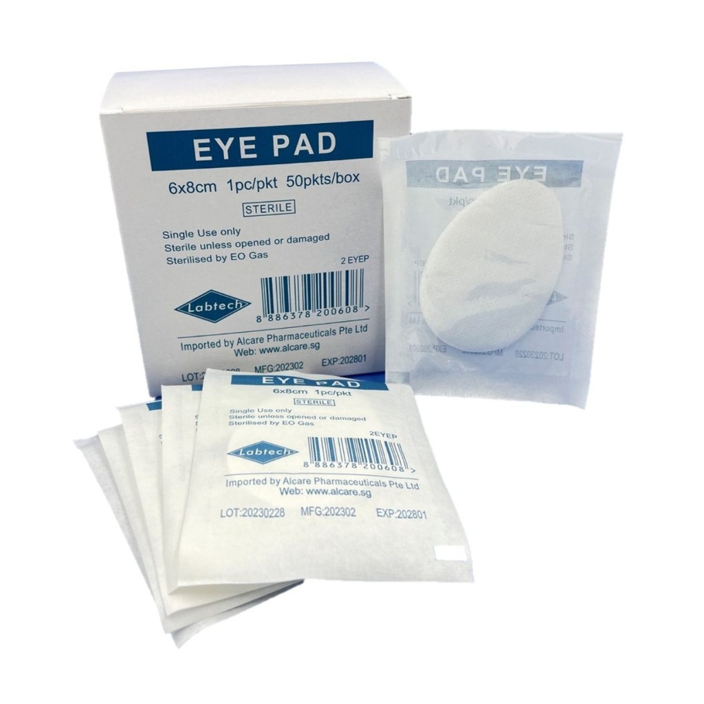 Alban Eye Pad 50'S (Adult) 6.5*9.5 Cm