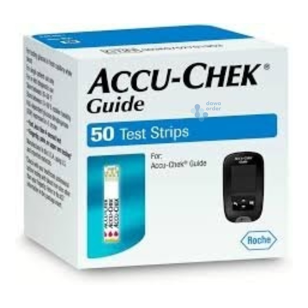 Accu Chek Guide ( 50Strip+جهاز)