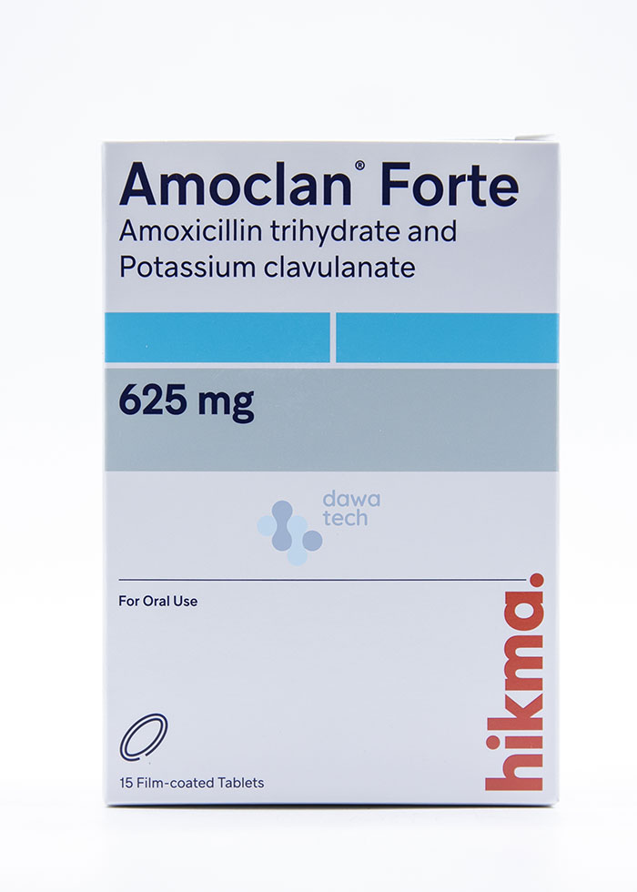 Amoclan Forte 625mg Tablets 15's	