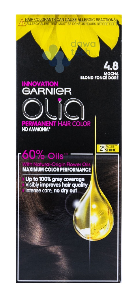 GARNIER OLIA HAIR COLOR (4.8)