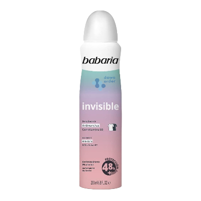 Babaria Invisible Deodorant Anti-Stains Spray (200 Ml) 2Pcs Offer 15% Off