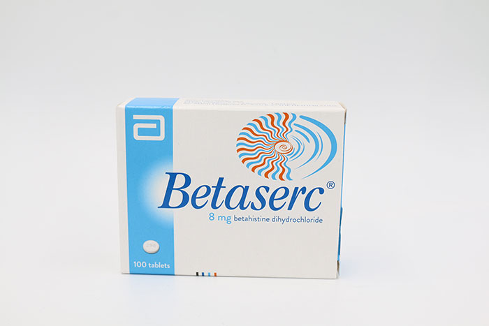 Betaserc 8mg Tab 100'S