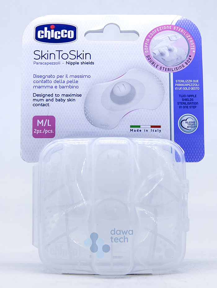 Chicco Silicon Nipple Sheilds M/L