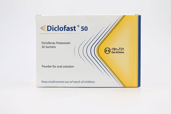 Diclofast 50 Mg For Oral Solution 30/Sachets 