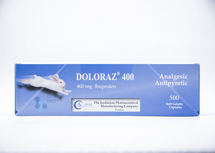Doloraz 400MG HOSPITAL BOX 500 CAPS