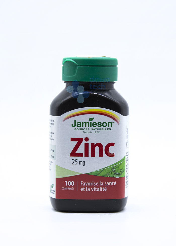 JAMIESON ZINC (25 mg) (100 TABLETS)