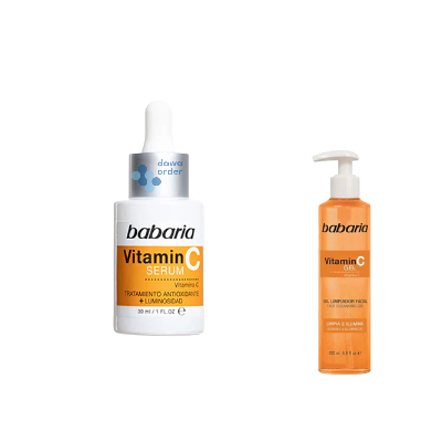 Babaria Vitamin C Pack(Vitamin C Serum(30Ml)+Facial Cleansing Gel Free(200Ml)