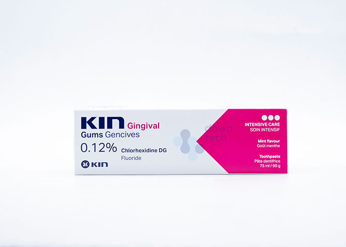 KIN GINGIVAL GUM GENCIVES TOOTHPAST (0.12%) (75 ml)
