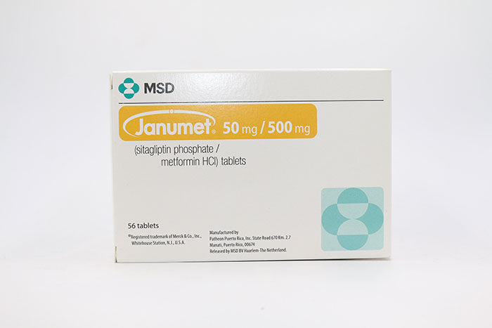 Janumet 50mg/500mg Tab 
