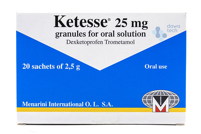 Ketesse 25mg 20 Sachets 